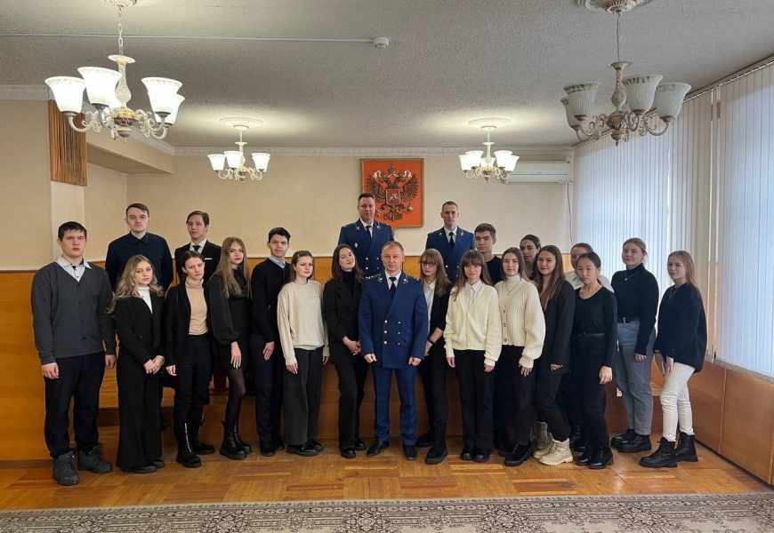 Студенты Балаковского филиала «СГЮА» посетили музей прокуратуры г. Балаково